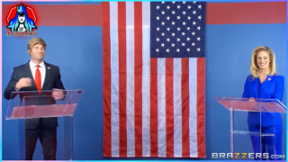 คลิป XVIDESO ตามกระเเส Donald Trump เย็ดผู้สื่อข่าวบนเวทีอภิปรายเงี่ยนจัดเอาควยออกยัดปากเเล้วเลียหีนักข่าวยืนเย็ดซอยไม่ยั้งจนน้ำเเตก